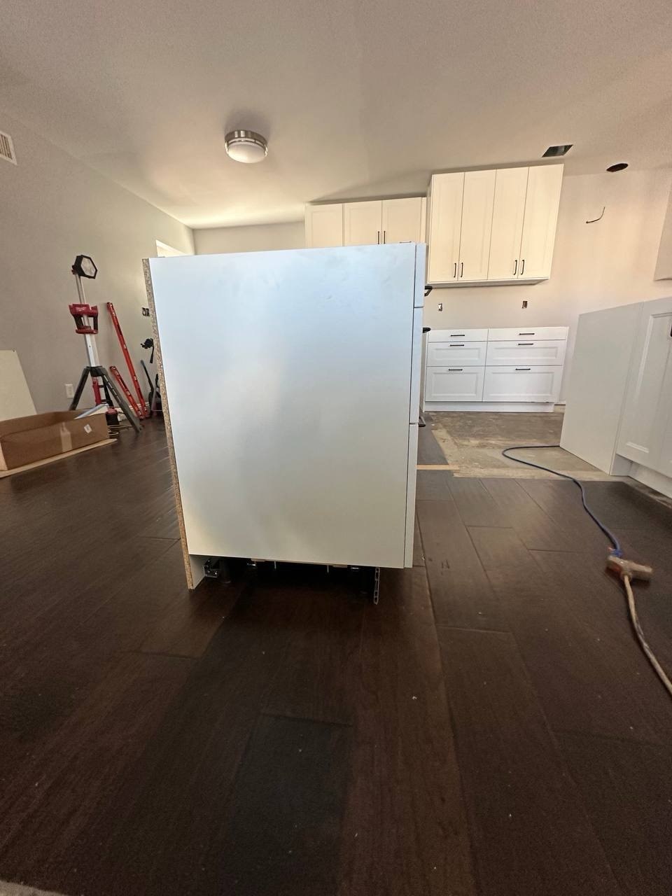 Full white kitchen installation — photo 5