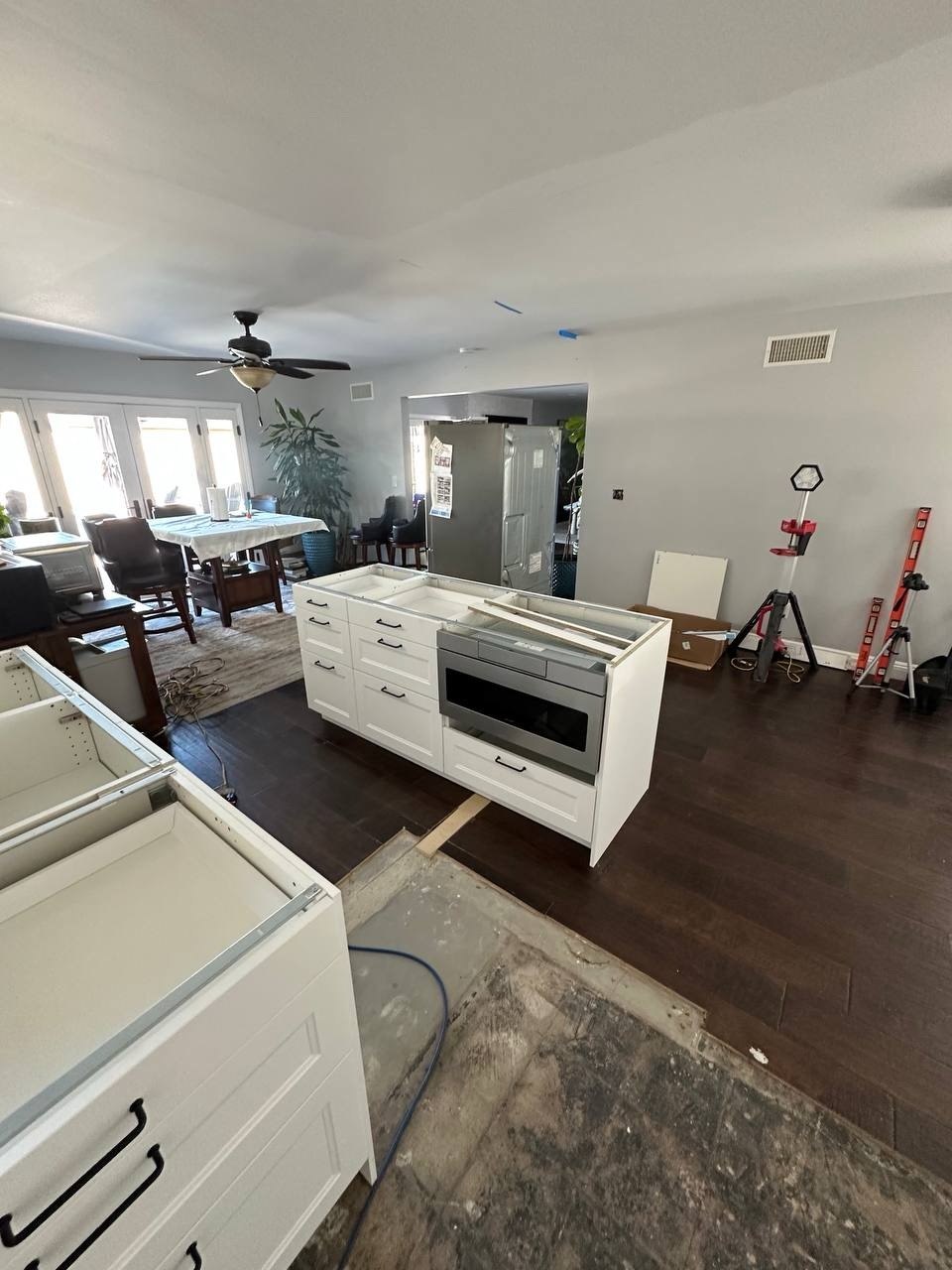 Kitchen installation in Orange County