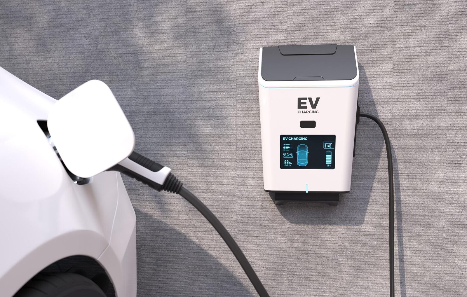 Home EV charger installation in Orange County by PatriotFix