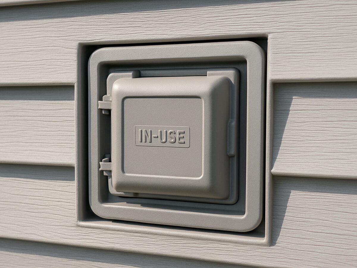 Weatherproof outdoor — installed by PatriotFix in Orange County